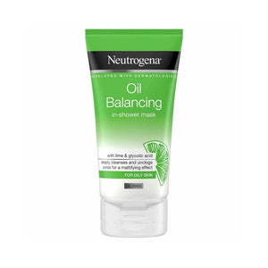 Neutrogena Oil Balancing Lime & Glycolic Acid In-Shower Mask For Oily Skin 150ml,3574661499321