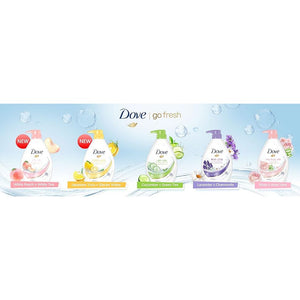 Dove Go Fresh Yuzu Fresh Japanese Yuzu & Glacier Water Body Wash 1000ml,8886467020353,