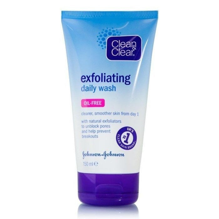 Clean & Clear Exfoliating Daily Face Wash 150ml,3574660002515,