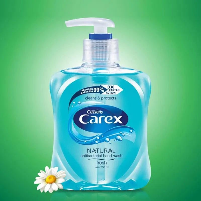 Carex Cussons Fresh Natural Antibacterial Hand Wash 250ml,8850169812011,
