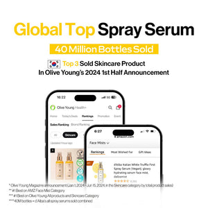 d'Alba Piedmont D'alba Piedmont Italian White Truffle First Spray Serum, Vegan Skin Care, Light-weight Face Moisturizer, Glow Serum For Radiant Skin, Non Comedogenic, All In One Mist, Korean Skin Care (3.38 Fl Oz.)