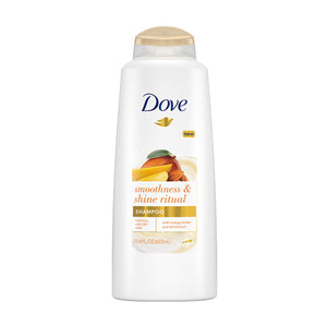 Dove Smoothness & Shine Ritual Mango Butter & Almond Oil Shampoo 603ml,079400474919,