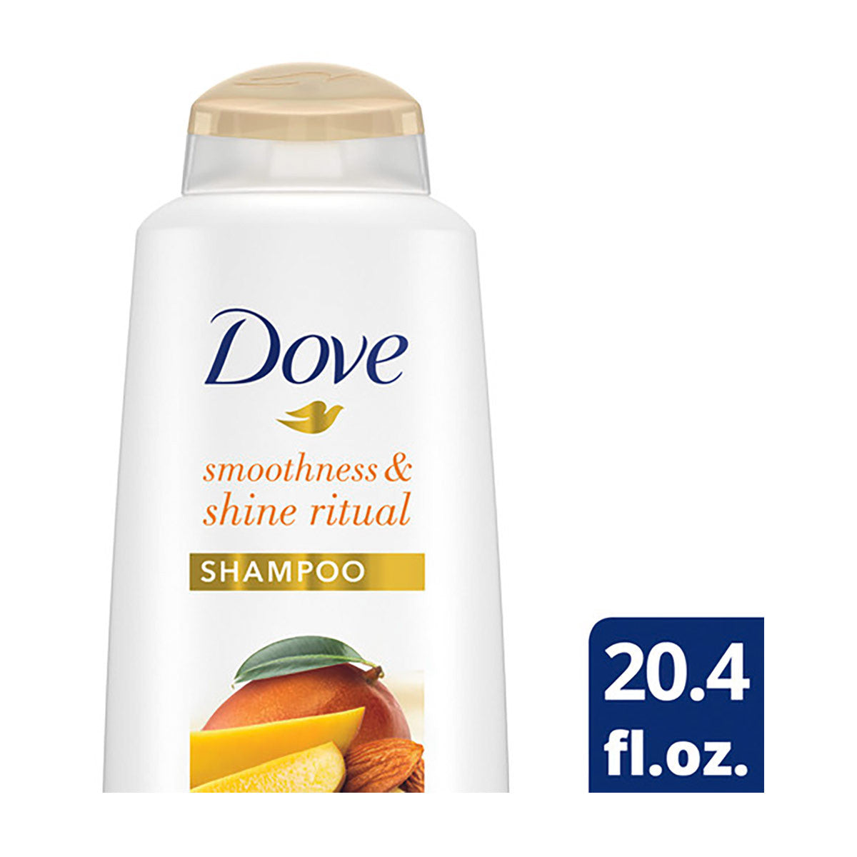 Dove Smoothness & Shine Ritual Mango Butter & Almond Oil Shampoo 603ml,079400474919,