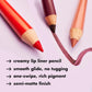e.l.f. E.l.f. Cream Glide Lip Liner, Highly-Pigmented Pencil For Shaping And Sculpting Lips, Semi-Matte Finish, Vegan And Cruelty-Free, Truth Or Bare