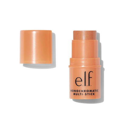 E.l.f. Monochromatic Multi Stick, Luxuriously Creamy And Blendable Color, For Eyes, Lips And Cheeks, Glowing Mango, 0.17 Oz,
