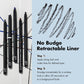 e.l.f. E.l.f. No Budge Retractable Eyeliner, Creamy, Ultra-Pigmented, Long Lasting, Enhances, Defines, Intensifies, Boldens, Grey, All-Day Wear, 0.008 Oz