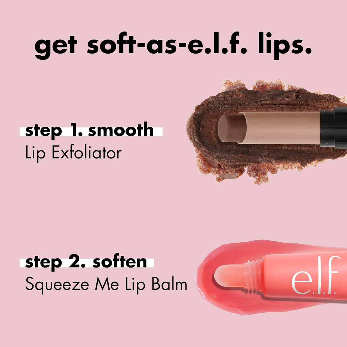 e.l.f. E.l.f. Squeeze Me Lip Balm, Moisturizing Lip Balm For A Sheer Tint Of Color, Infused With Hyaluronic Acid, Vegan And Cruelty-free, Peach