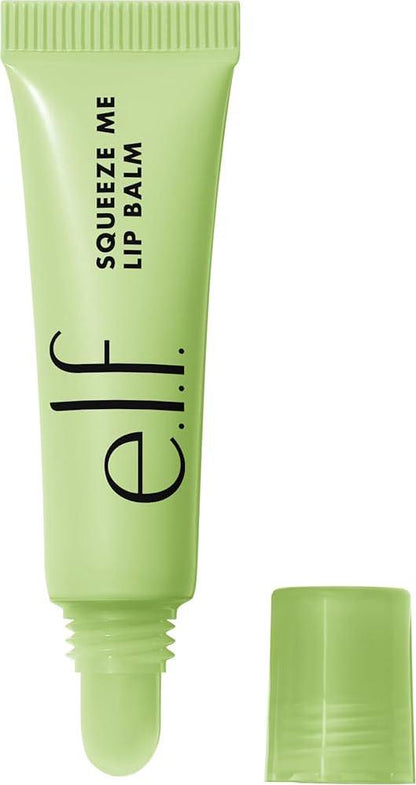 E.l.f. Squeeze Me Lip Balm, Moisturizing Lip Balm For A Sheer Tint Of Color, Infused With Hyaluronic Acid, Vegan And Cruelty-free, Honeydew