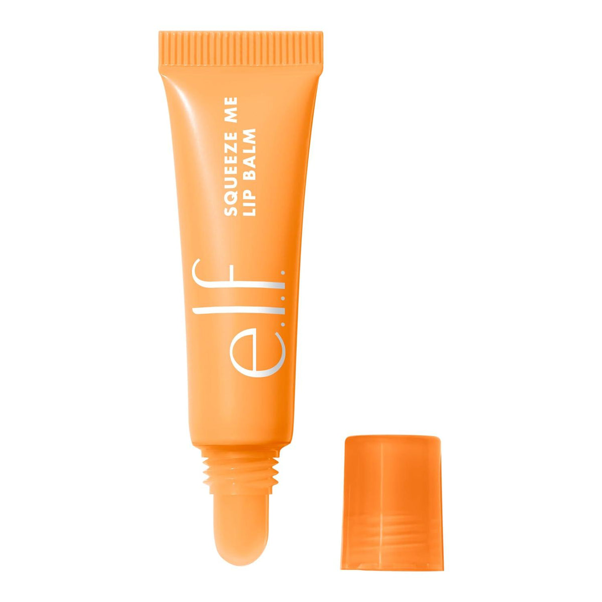 e.l.f. E.l.f. Squeeze Me Lip Balm, Moisturizing Lip Balm For A Sheer Tint Of Color, Infused With Hyaluronic Acid, Vegan And Cruelty-free, Peach