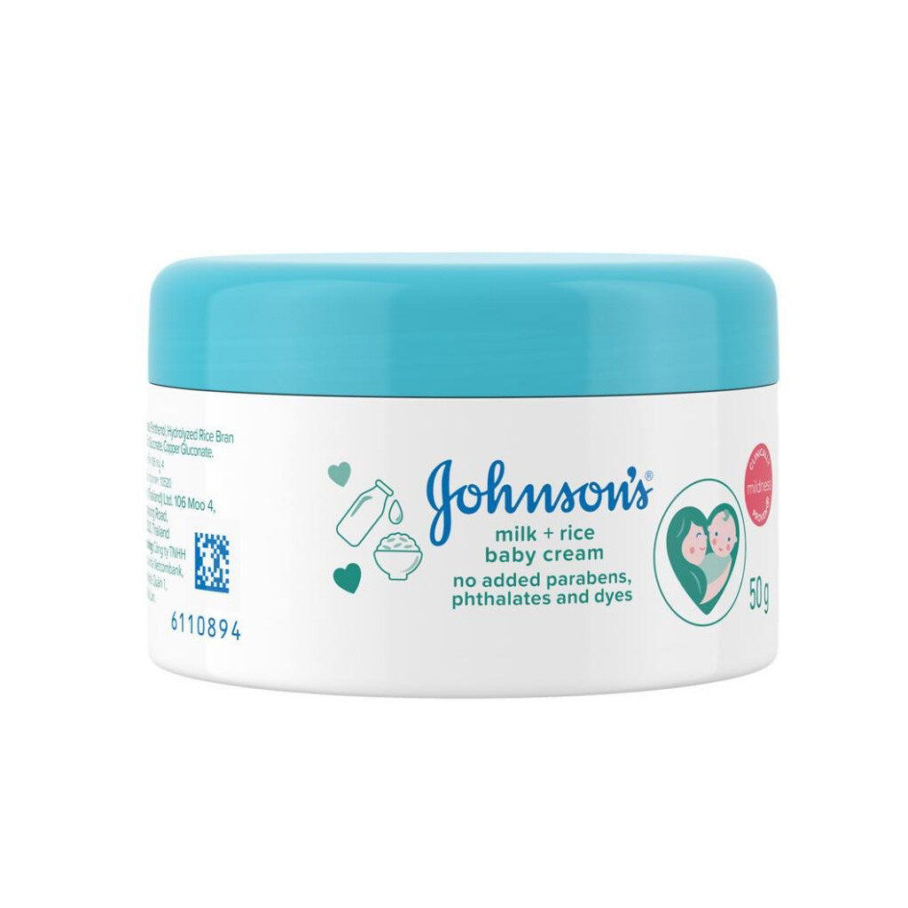 Johnson's Baby Milk + Rice Cream 50g,88531649,