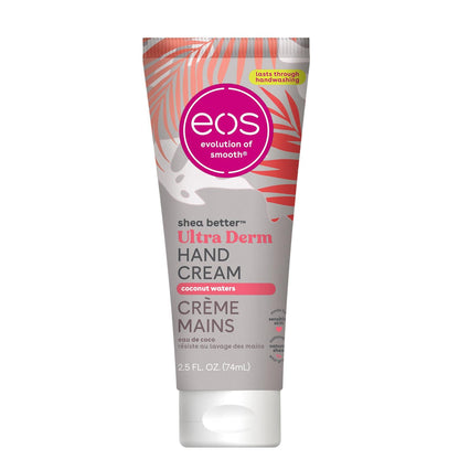 eos Eos Shea Better Hand Cream - Coconut, Natural Shea Butter Hand Lotion And Skin Care, 24 Hour Hydration With Shea Butter And Oil, 2.5 Oz, Packaging May Vary