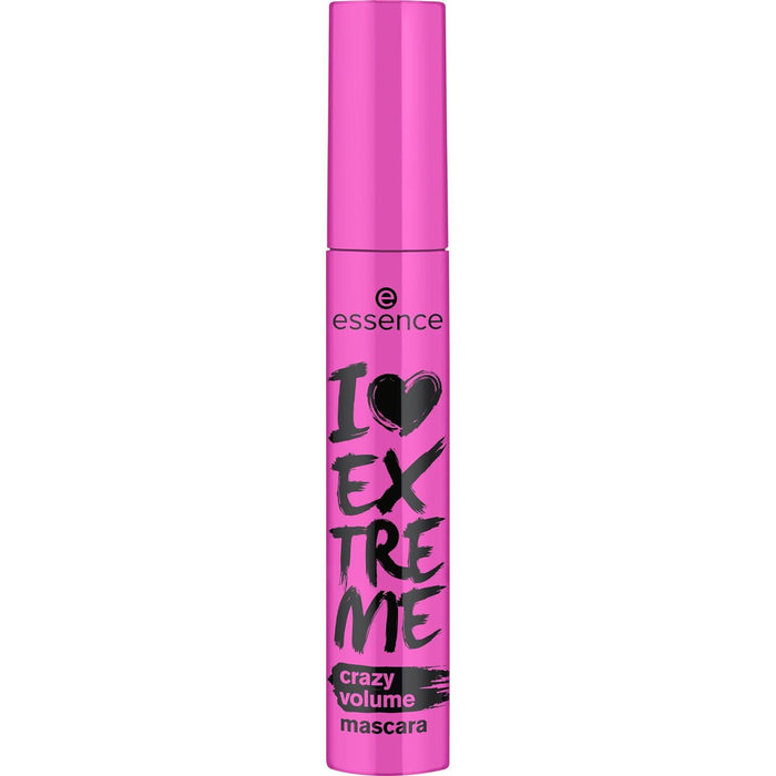 Essence I Love Extreme Crazy Volume Mascara, Pack of 1, Intense Volume & Length, Vegan & Cruelty-Free