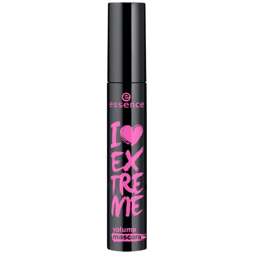 Essence | I Love Extreme Volume Mascara (Pack Of 1) | Flake Free, Intense And Dramatic Volume | Vegan And Cruelty Free,