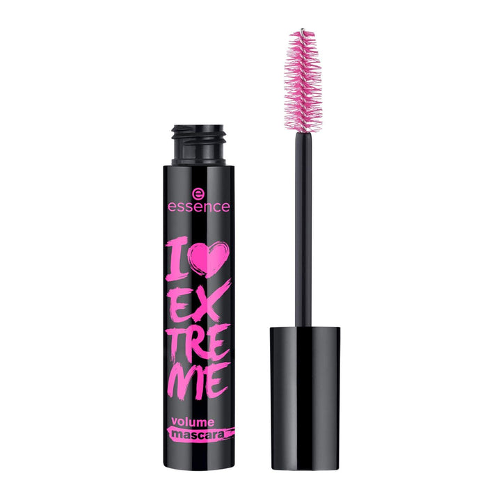 Essence I Love Extreme Volume Mascara, Pack of 3, Flake-Free, Intense Volume, Vegan & Cruelty-Free