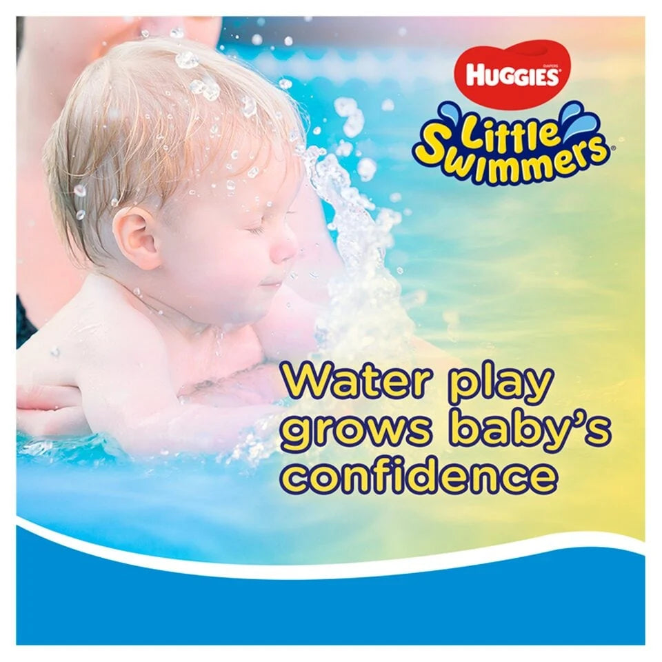 Huggies Little Swimmers Disney Pixar Finding Dory 12 Swim Nappies Size No.2-3 (3-8kg),5029053537795,