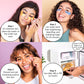grace & stella Grace And Stella Award Winning Under Eye Mask - Reduce Dark Circles, Puffy Eyes, Undereye Bags, Wrinkles - Gel Under Eye Patches - Gifts For Mom - Vegan Cruelty-Free Self Care (Pink, 6 Pairs)