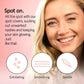 grace & stella Grace And Stella Pimple Patches For Face - Fast Acting Hydrocolloid Acne Patch That Absorb Gunk, Flatten Breakouts - Zit Stickers For Clear Skin - Dermatologist-Tested, Vegan (Invisible, 36 Count)
