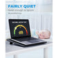 Havit HV-F2056 15.6 -17 Laptop Cooler Cooling Pad - Slim Portable USB Powered (3 Fans), Black/Blue,