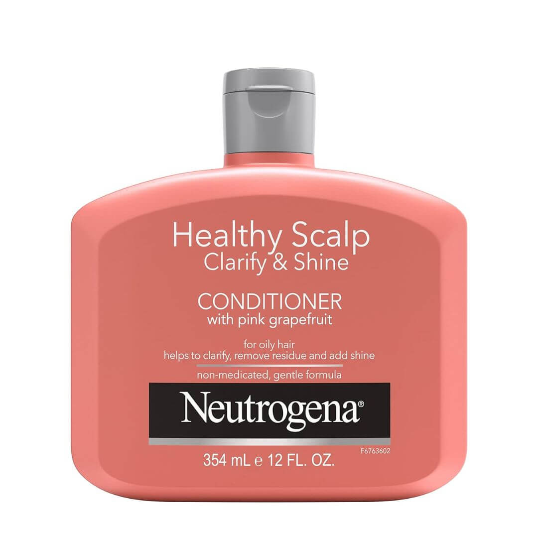 Neutrogena Healthy Scalp Clarify & Shine Pink Grapefruit Conditioner For Oily Hair 354ml