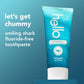 Hello Smiling Shark Fluoride Free Kids Toothpaste, Natural Fruit Punch, 4.2 Oz Tube (Pack Of 3),