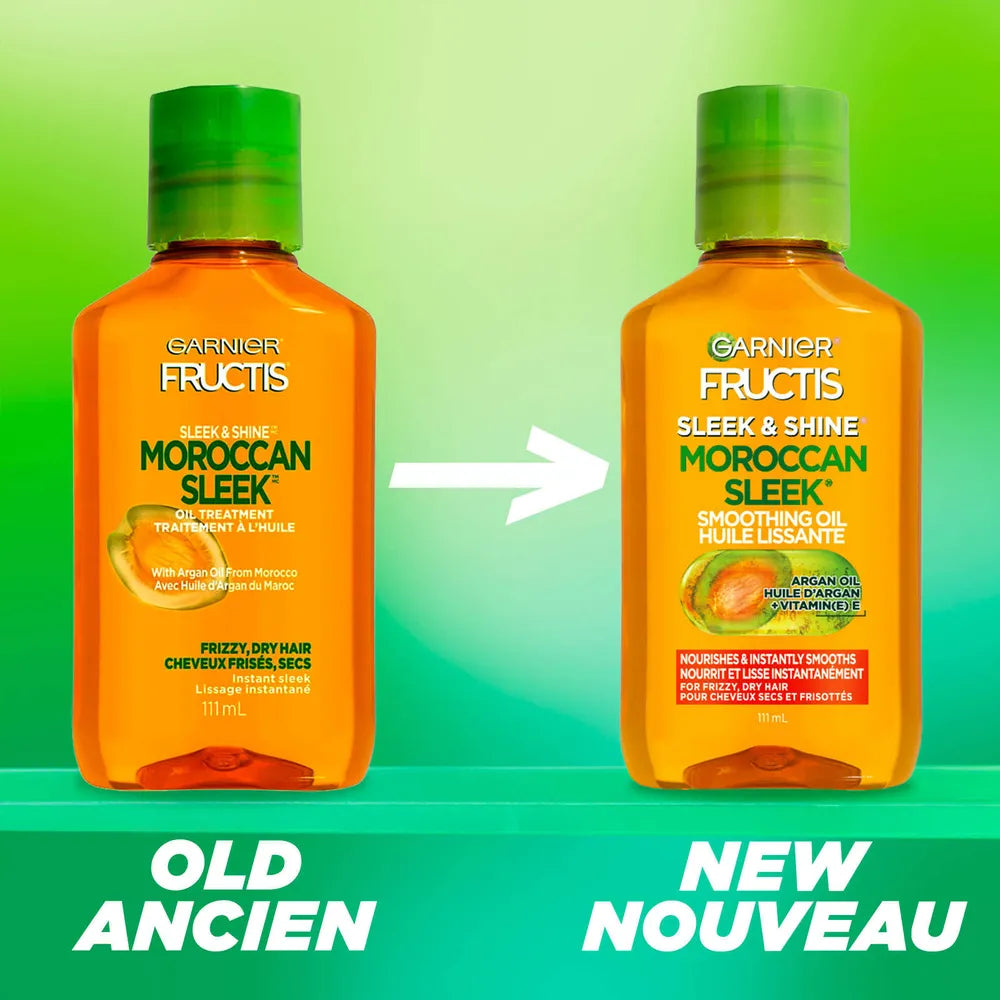 Garnier Fructis Sleek & Shine Moroccan Sleek Smoothing Oil 111ml,603084290390