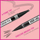 iMethod IMethod Microblading Eyebrow Pen - Eyebrow Pencil Magical 2-in-1 Dual-Ended Eye Brow Pencils For Women With 4-Fork-Tip And Precise Brush-Tip Create Natural Hair-Like Brows, Last All-Day, Black Brown