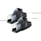 In-/Outdoor Safe Tunnel Snap Mouse Trap 2PCS, Instant Eliminate Rodent Snap Trap With Clear Tunnel Entry, Touch-Free Release, And Powerful Snap, Black, TST-217,850033405071