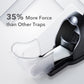 In-/Outdoor Safe Tunnel Snap Mouse Trap 2PCS, Instant Eliminate Rodent Snap Trap With Clear Tunnel Entry, Touch-Free Release, And Powerful Snap, Black, TST-217,850033405071