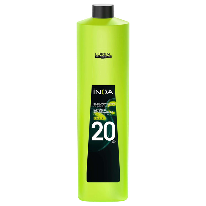 L'Oreal Paris Professionnel Inoa Oxydant Riche 20 Volume 6% Hair Color Developer 1000ml,3474630417830