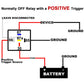 Irhapsody Relay 12V, 80/60 Amp Waterproof Relay, 5 Pin Automotive Relay, Spdt 12-Volt Auto Relay With Pigtail,Does not Apply