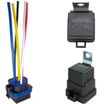 Irhapsody Relay 12V, 80/60 Amp Waterproof Relay, 5 Pin Automotive Relay, Spdt 12-Volt Auto Relay With Pigtail,Does not Apply