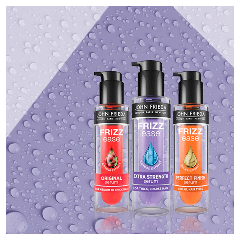 John Frieda Frizz Ease Argan, Coconut & Moringa Oil All in 1 Lightweight Serum 50ml,5037156202014,