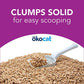 Okocat Less Mess Wood Clumping Cat Litter, 18.6 lb, Mini Pellets, Low Tracking, Unscented, Dust-Free