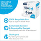 Okocat Original Natural Cat Litter, 16.6?lb Bag, Low Dust, Clumping, Wood Litter with Odor Control