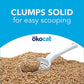 Okocat Original Unscented Wood Clumping Cat Litter 13.2 lb Natural Odor Control and Dust Free