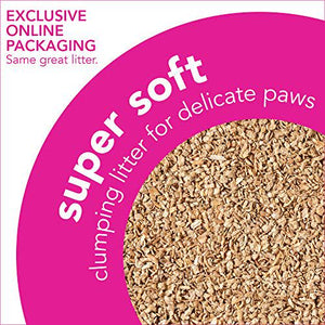 Okocat Super Soft Clumping Cat Litter Unscented 14 lb Wood Formula for Kittens and Sensitive Paws