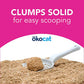 Okocat Super Soft Clumping Cat Litter, 11.2 lb Bag, Unscented, Dust-Free, Natural Wood, For Kittens & Sensitive Paws