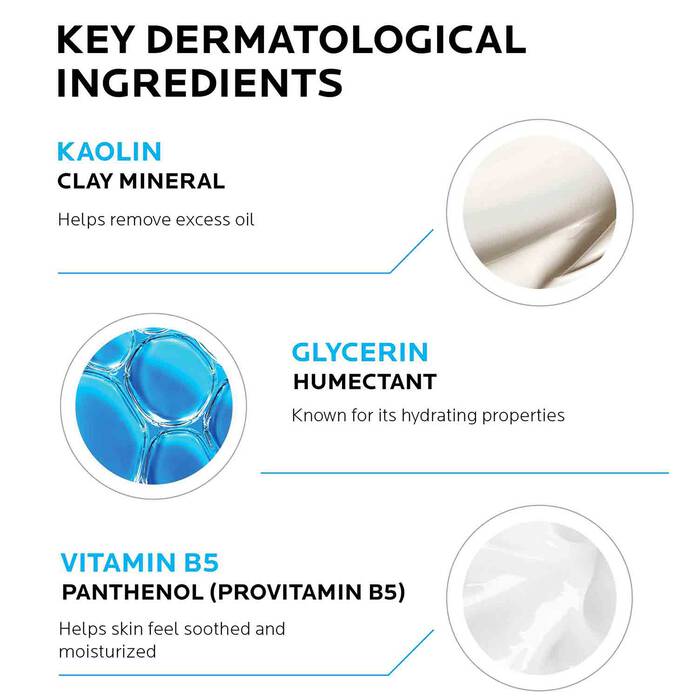 La Roche-Posay Effaclar Shine Control Clay Mask 100ml,3337875533317,
