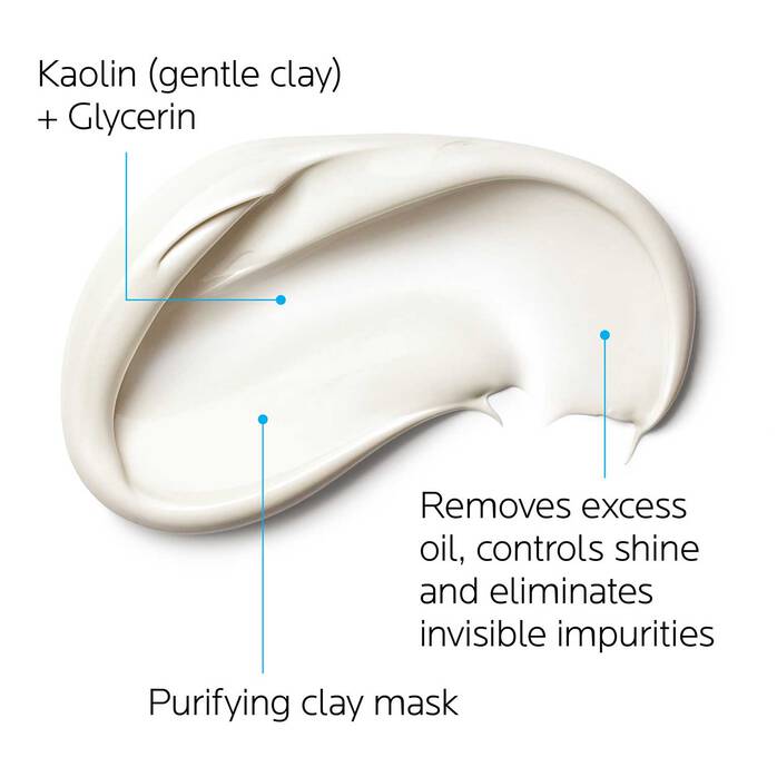 La Roche-Posay Effaclar Shine Control Clay Mask 100ml,3337875533317,