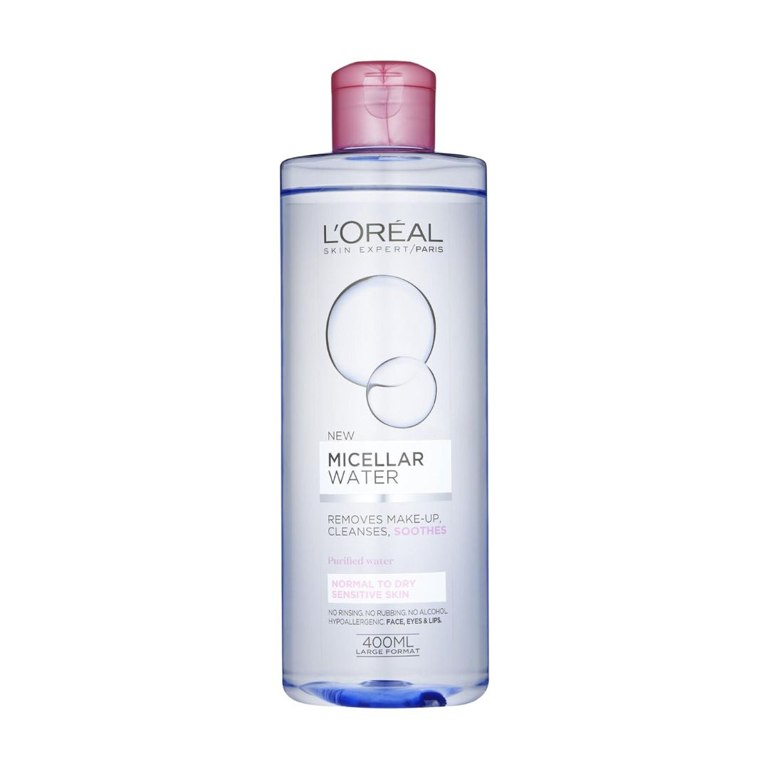 L'Oreal Paris Skin Expert Purified Micellar Cleansing Water 400ml,3600523329847