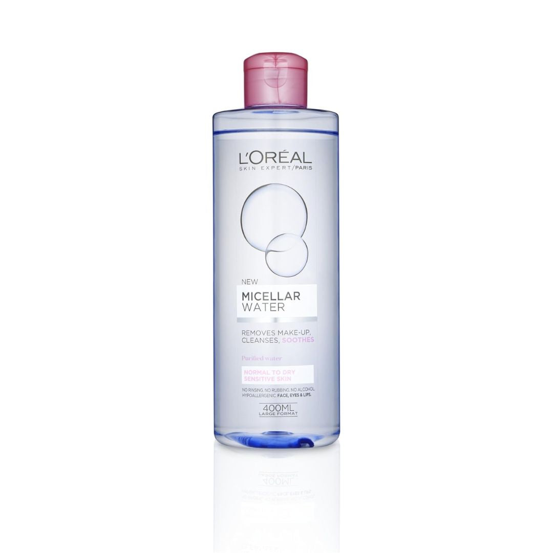 L'Oreal Paris Skin Expert Purified Micellar Cleansing Water 400ml,3600523329847