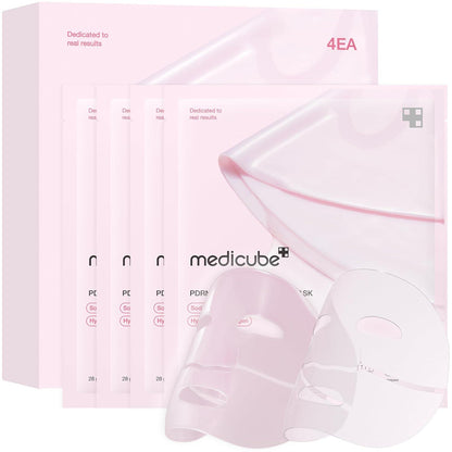 medicube Medicube Salmon DNA PDRN Pink Collagen Jelly Gel Mask | Overnight Face Mask For Glass Glow Skin- Elasticity, Hydrating, Firming And Moisturizing | Korean Skincare, 28g, 4ea