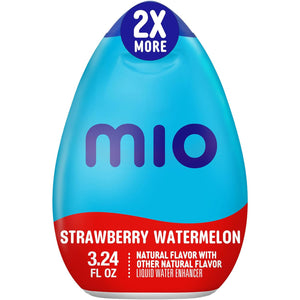 Mio Mio Strawberry Watermelon Flavored With Other Natural Flavor Liquid Water Enhancer, 3.24 Fl Oz Bottle