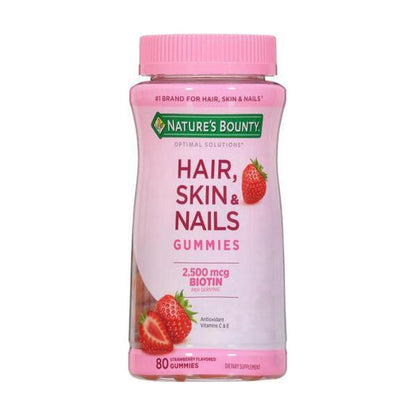 Nature's Bounty Hair, Skin & Nails 80 Gummies