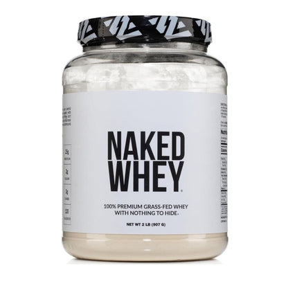 Naked Nutrition Grass Fed Whey Unflavored Protein Powder 907g