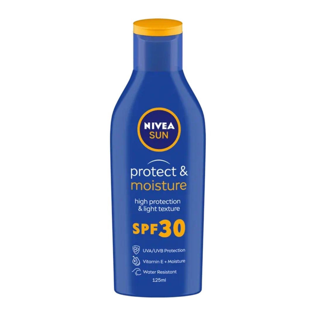 Nivea Sun Protect & Moisture SPF 30 Sunscreen Lotion 125ml,4005808516193,