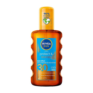 Nivea Sun Protect & Bronze SPF 30 High Sunscreen Spray 200ml,4005900118172,