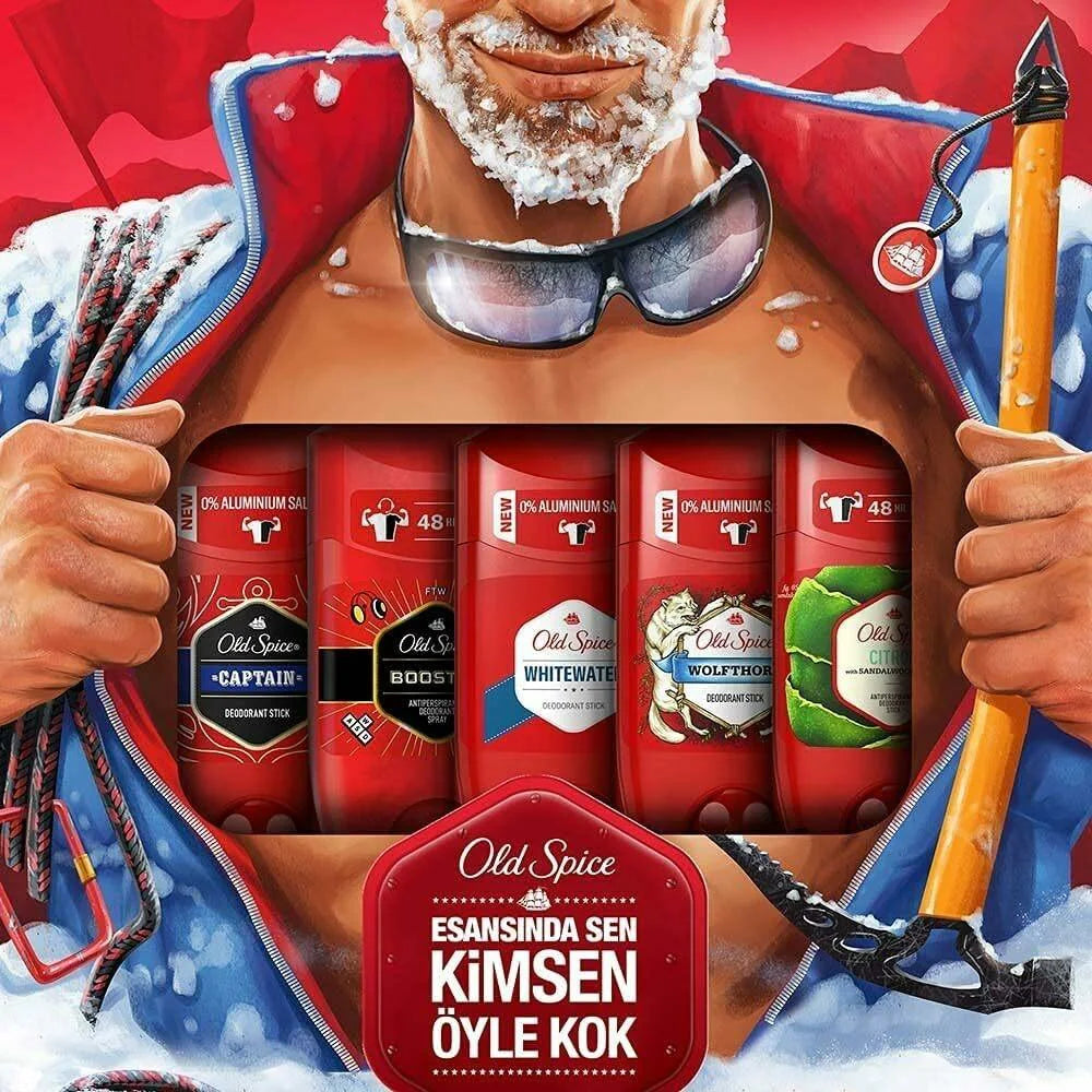 Old Spice Citron With Sandalwood Scent Antiperspirant & Deodorant Stick 50ml,4084500940413,