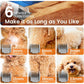 Oneisall Dog Grooming Vacuum Kit with 7 Tools 1.5L Dust Cup Clipper Nail Grinder Deshedding Brush