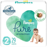 Pampers Pure Protection Diaper Size 2 29 Ct Old,